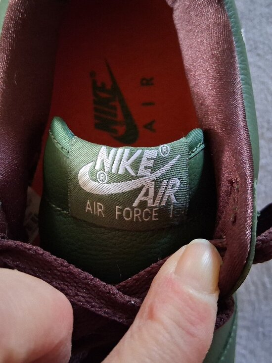 Nike  air force 10 green brown leather NEW main image 4